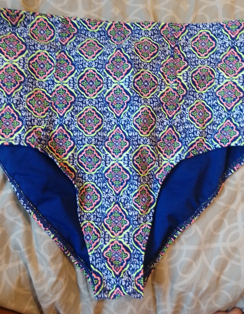 Highwaisted swim bottoms